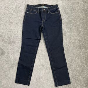 Talbots Women’s 2 Petite Flawless 5 Pocket Straight Leg Blue Denim Jeans